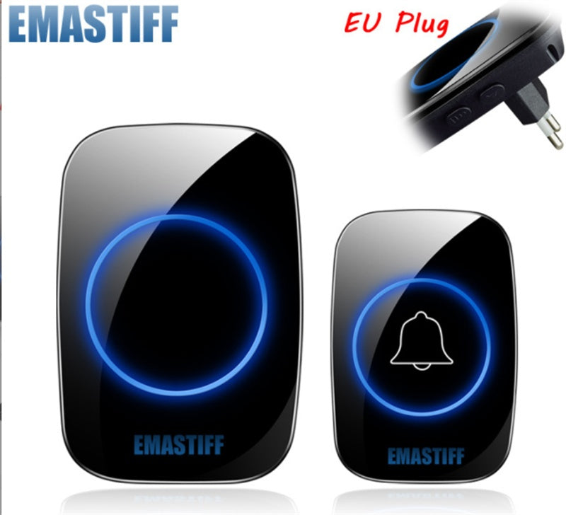 Home Wireless Doorbell AC Digital Tone