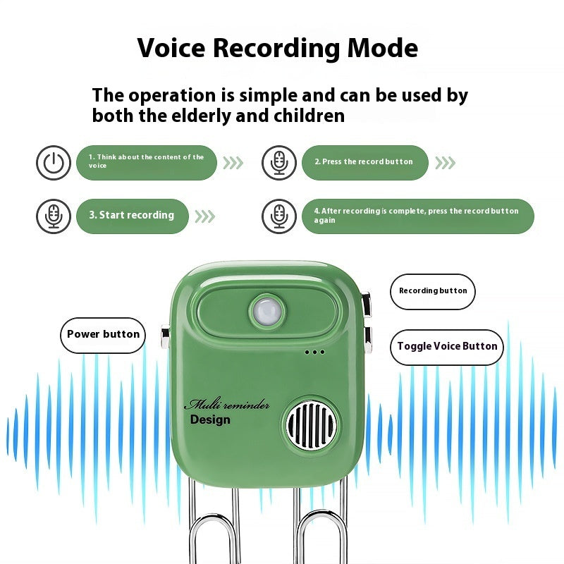 Outdoor Reminder Intelligent Voice Home Alerter