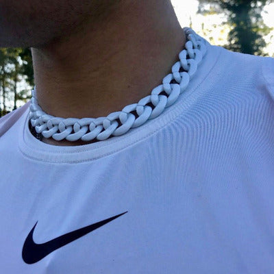 Acrylic Acrylic Color Chain Exaggerated Necklace