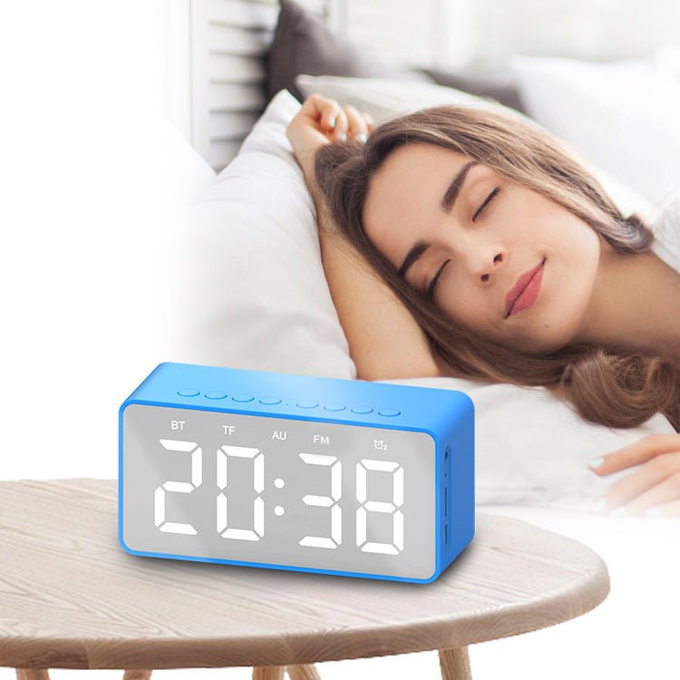 Alarm clock bluetooth speaker - QuickBuy
