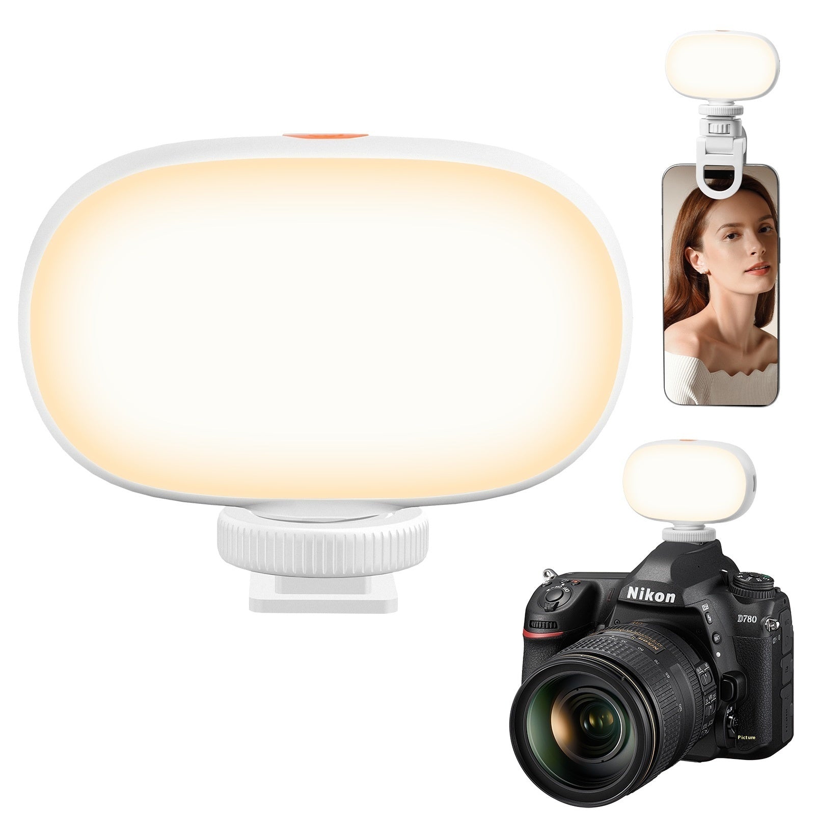 Camera Pocket Light Atmosphere Mini RGB - QuickBuy