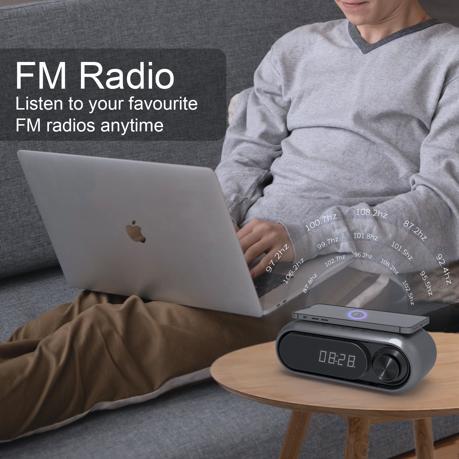 Creative Wireless Charger Bluetooth Speaker - QuickBuy