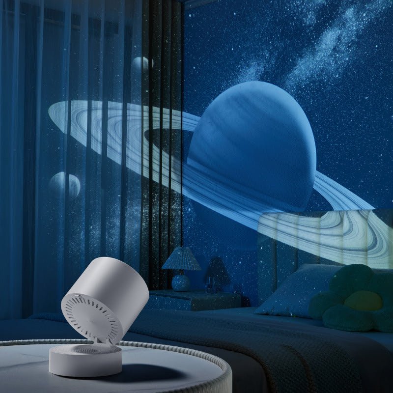 Dream Starry Sky Projection Lamp Rotating Projection Lamp With Bluetooth Audio - QuickBuy