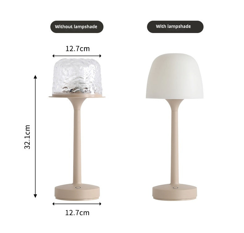 High Foot Water Ripple Atmosphere Table Lamp