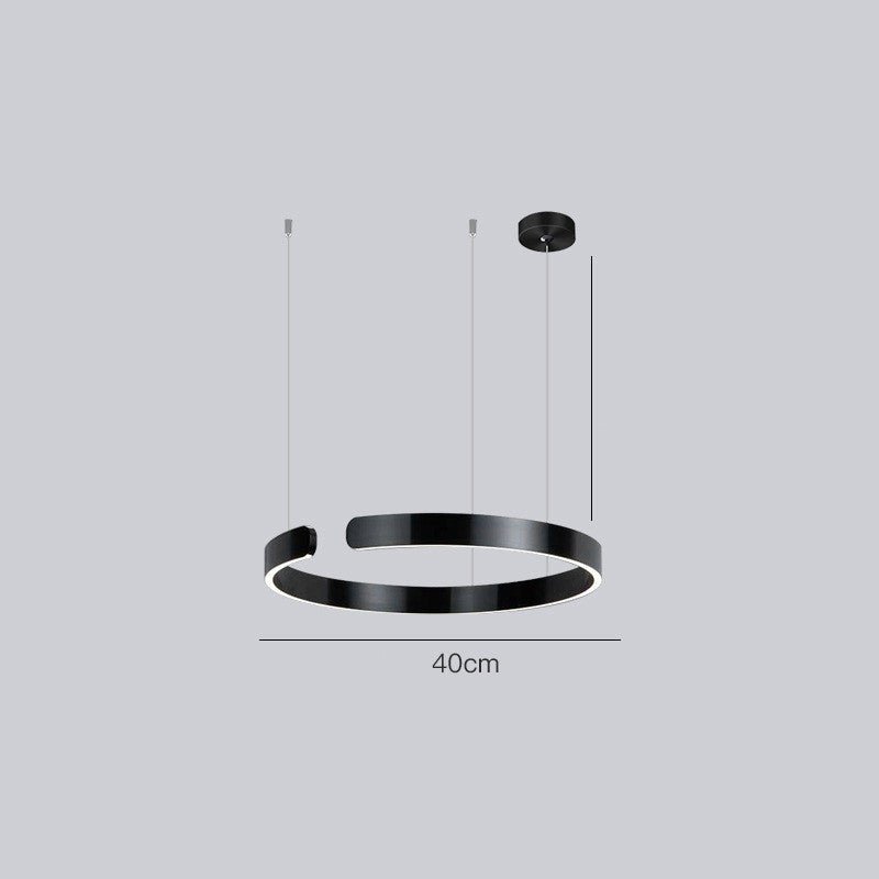 Fashion Bedroom Golden Stainless Steel Light Fixture - QuickBuy