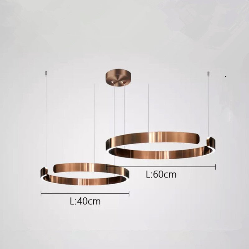 Fashion Bedroom Golden Stainless Steel Light Fixture - QuickBuy