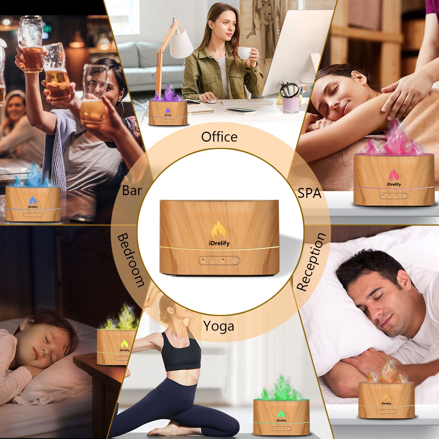 Flame Aroma Diffuser - QuickBuy