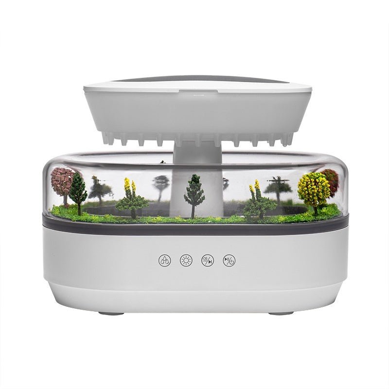 Micro Landscape Aroma Diffuser Household Bedroom Raindrop Humidifier - QuickBuy
