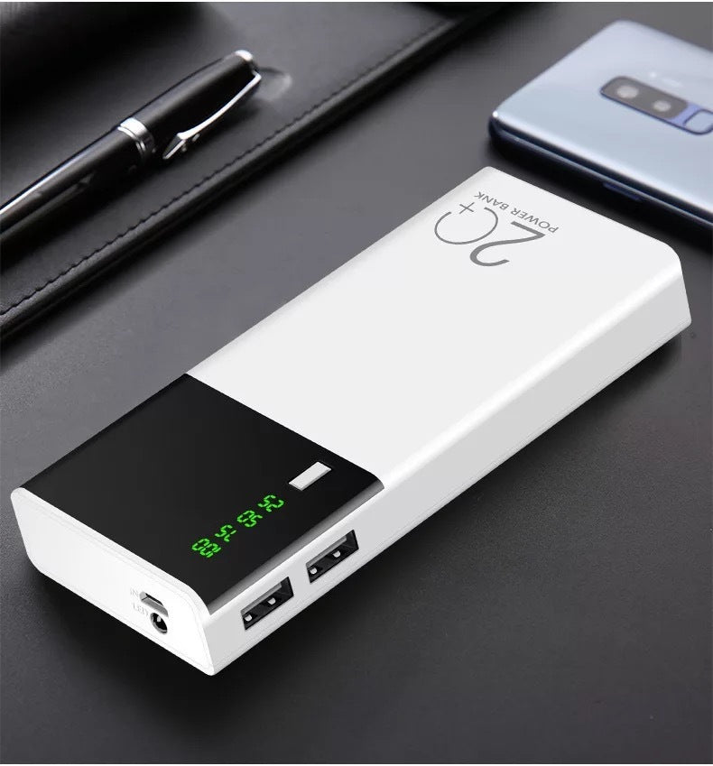 New 20000Mah Power Bank Black Rice Power Bank Customized Power Bank Power Bank - QuickBuy
