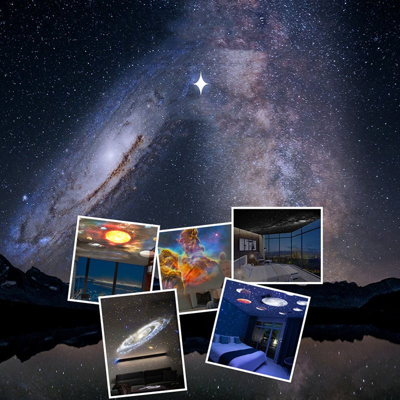 Night Light Galaxy Projector Starry Sky Projector 360 Rotate Planetarium Lamp For Kids Bedroom Valentines Day Gift Wedding Deco - QuickBuy