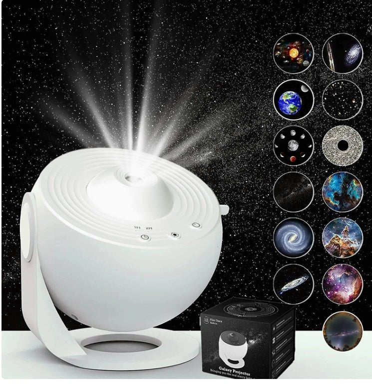 Night Light Galaxy Projector Starry Sky Projector 360 Rotate Planetarium Lamp For Kids Bedroom Valentines Day Gift Wedding Deco - QuickBuy