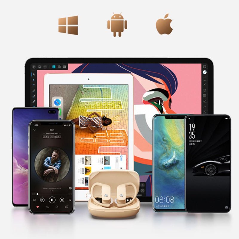 NVAHVA Bluetooth Wireless Earbuds for Sport True Wireless Stereo - QuickBuy