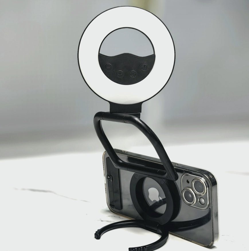 Portable Magnetic Phone Case Multifunctional Beauty Fill Light - QuickBuy