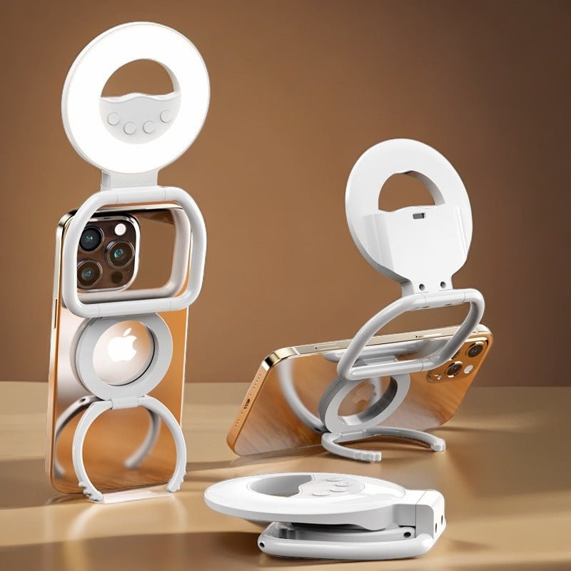 Portable Magnetic Phone Case Multifunctional Beauty Fill Light - QuickBuy