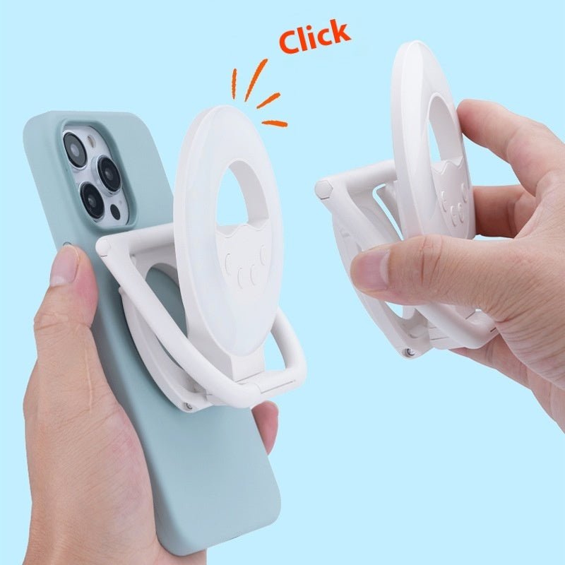 Portable Magnetic Phone Case Multifunctional Beauty Fill Light - QuickBuy