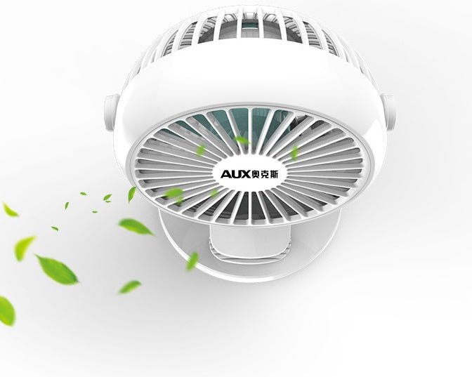 Portable Mini Desktop Fan Silent High Wind Power Cordless Rechargeable Fan Cooler Small Fan For Students Office Gifts - QuickBuy