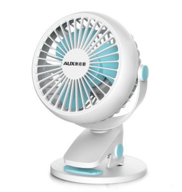 Portable Mini Desktop Fan Silent High Wind Power Cordless Rechargeable Fan Cooler Small Fan For Students Office Gifts - QuickBuy