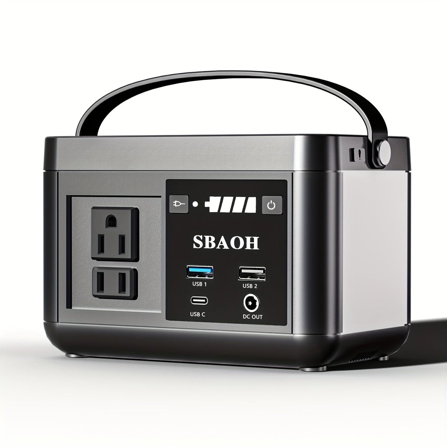 Portable Power Station P86,88.8Wh LiFePo4 Battery,with 120W AC Outputs, Solar Generator For Travel And Camping - QuickBuy