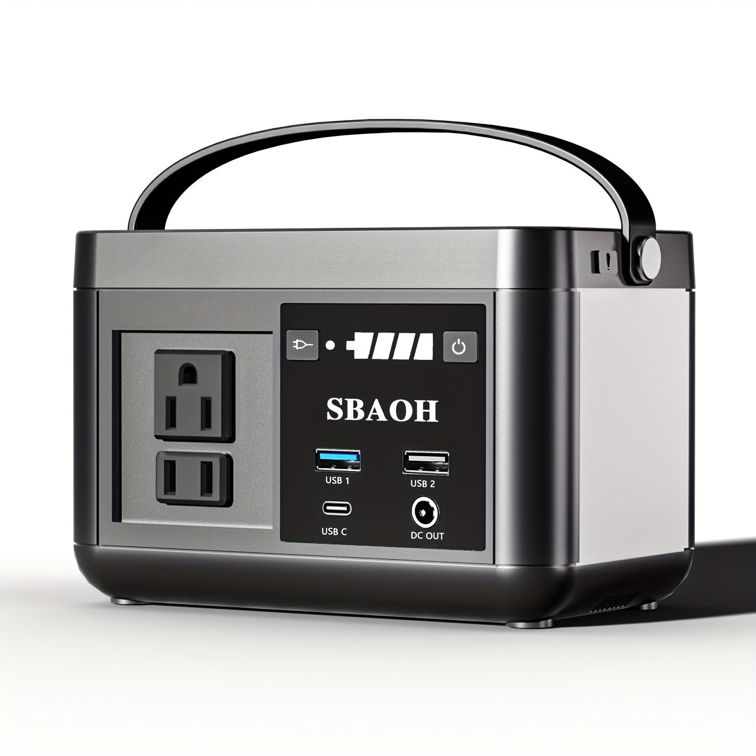 Portable Power Station P86,88.8Wh LiFePo4 Battery,with 120W AC Outputs, Solar Generator For Travel And Camping - QuickBuy