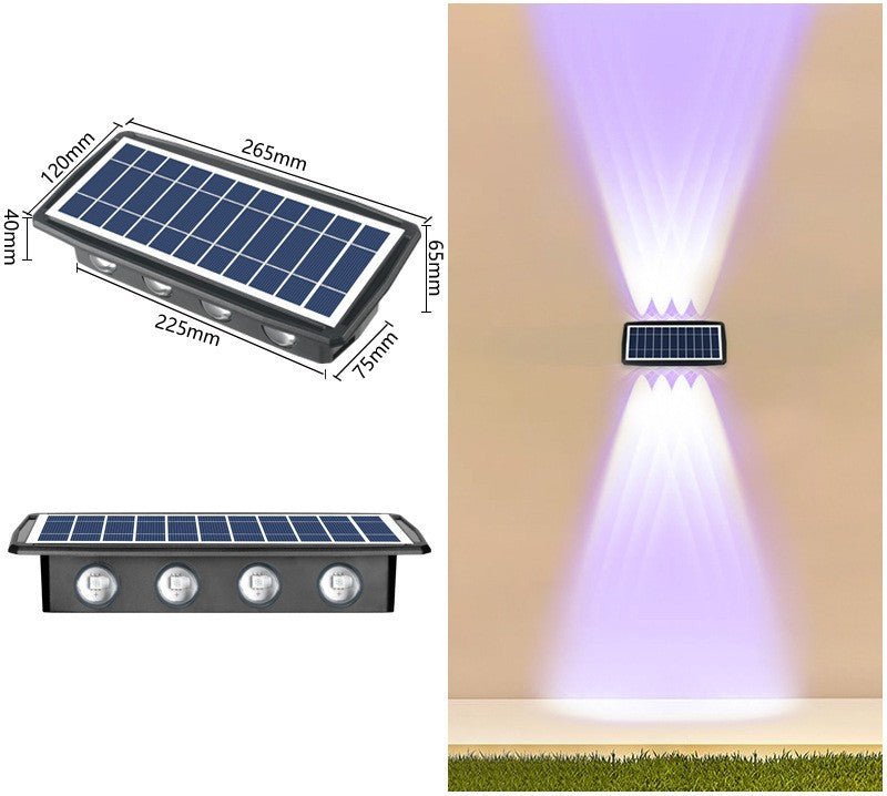 Solar Outdoor Wall Lights Waterproofing - QuickBuy