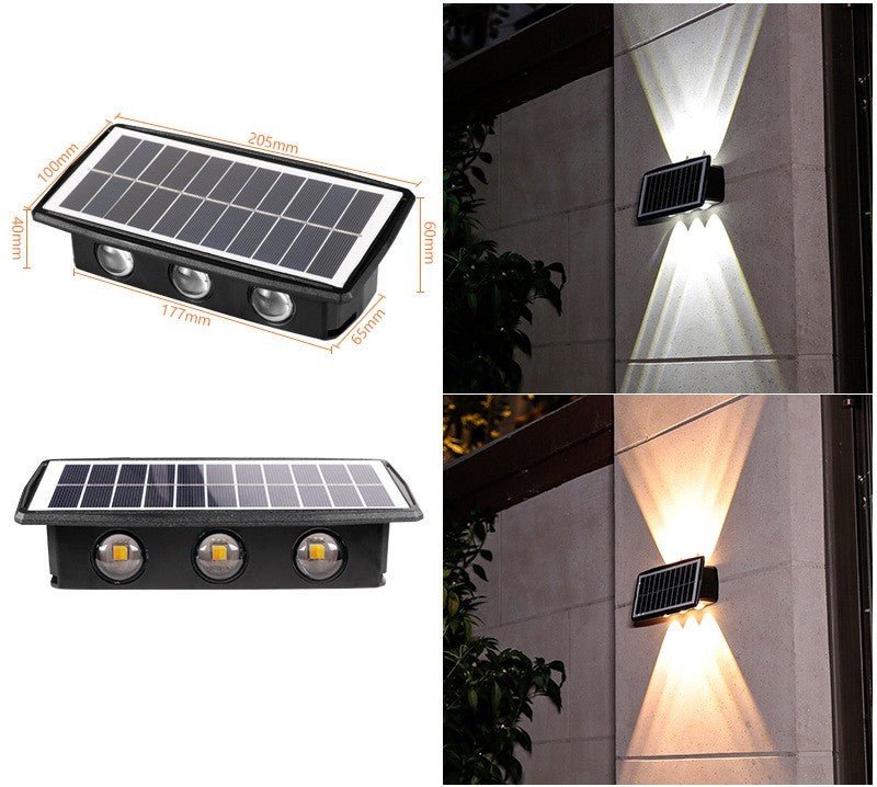 Solar Outdoor Wall Lights Waterproofing - QuickBuy