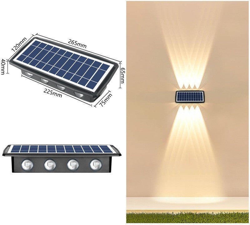 Solar Outdoor Wall Lights Waterproofing - QuickBuy