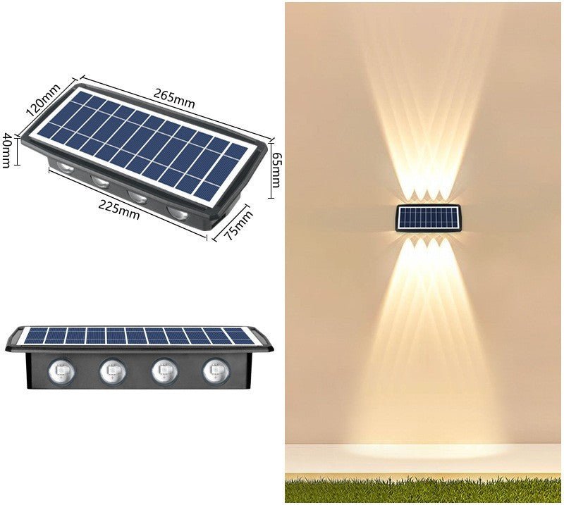 Solar Outdoor Wall Lights Waterproofing - QuickBuy