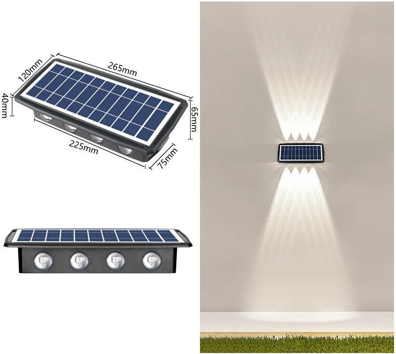 Solar Outdoor Wall Lights Waterproofing - QuickBuy