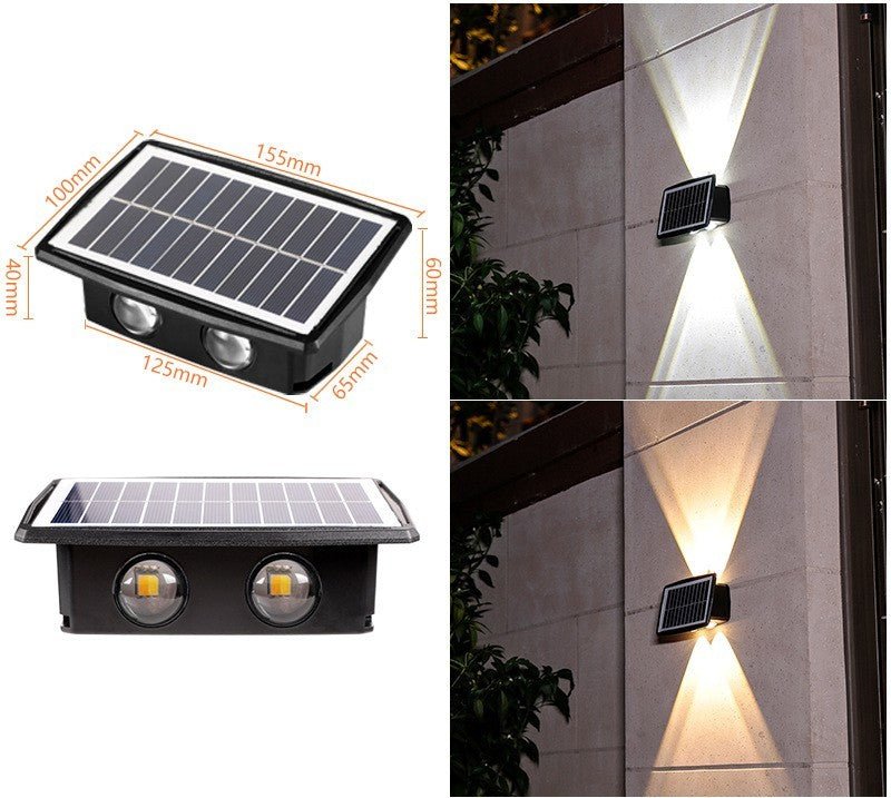Solar Outdoor Wall Lights Waterproofing - QuickBuy