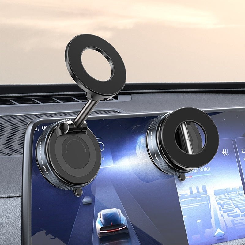 Vacuum Rotary Magnetic Car Phone Holder - QuickBuy
