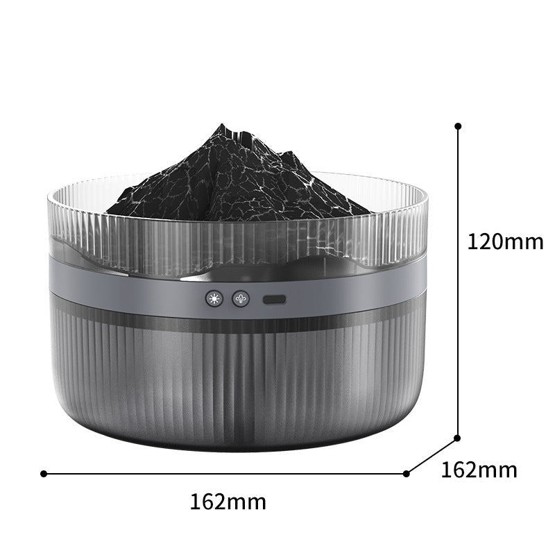Volcano Aroma Diffuser Multifunctional Flame Humidifier - QuickBuy