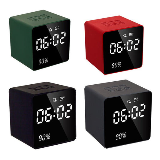 Wireless Bluetooth Speaker Radio Led Alarm Clock - QuickBuy