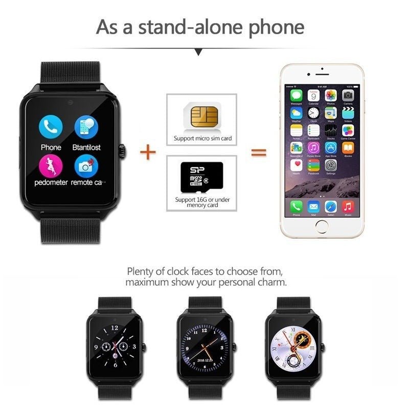 Z60 smart watch Bluetooth smart wear card phone watch - QuickBuy